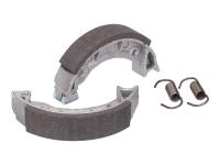 front brake shoe set 90x18mm for drum brake for Piaggio Ciao, Si Mix