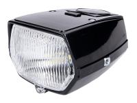 headlight square black LED for Peugeot 101