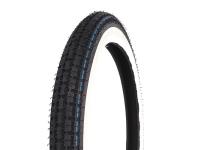 tire Kenda K252 2.25-17 33L TT whitewall / white sidewall