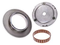 starter clutch assy with starter gear rim and needle bearing 13mm for Sachs Speedforce R