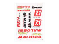 sticker set Malossi DIN-A3