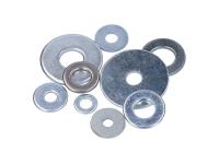 flat washers / spring washers - different sizes - 1 piece