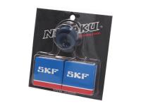 crankshaft bearing set Naraku SKF metal cage for Yamaha BWs 50 2T AC Easy 13-17 E2 [SA236/ 2DW]