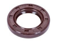 shaft seal ring Naraku FKM Premium 17x28x5 for Aprilia SR 50 LC 97-00 DD/ DT (Minarelli engine horizontal) [ZD4MZ]