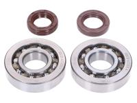 crankshaft bearing set Naraku SKF, FKM Premium C4 polyamide for Piaggio NRG 50 MC2 LC (DT Disc / Drum) [ZAPC04000]