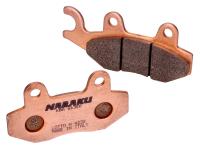 brake pads Naraku sintered for Aprilia SX 50 14-17 (D50B) [ZD4PVG01/ ZD4SWA00]