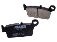 brake pads Naraku organic for Sachs 49er (FY50QT-5)