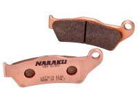 brake pads Naraku sintered for Piaggio X9 500 ie 4V Evolution -04 (USA) [ZAPM270W]