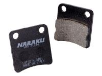 brake pads Naraku organic for Piaggio MP3 500 ie 4V LT Business ABS 17- E4 [ZAPTA1200]