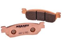 brake pads Naraku sintered for MBK City Line, Skyliner, Yamaha Majesty