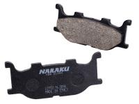 brake pads Naraku organic for Italjet Jupiter, Yamaha Majesty, MBK Skyliner