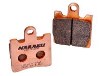 brake pads Naraku sintered for Suzuki Burgman 250 AN250 98-02 E1