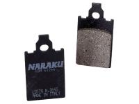 brake pads Naraku organic for Malaguti F12 Phantom 50 LC (-00)