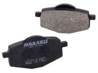 brake pads Naraku organic for Yamaha Cygnus, TZR, MBK Flame, X-Power