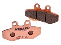 brake pads Naraku sintered for Motorhispania RYZ 50 Enduro Pro Racing 07-12 (AM6) Moric VTVDV1CP2