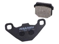 brake pads Naraku organic for Aprilia, Hyosung, Peugeot, Derbi, Piaggio, TGB