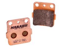 brake pads Naraku sintered for Honda TRX 250-500, Yamaha YFM 125