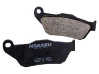brake pads Naraku organic for MBK Skycruiser 125i, Yamaha X-Max 125i, 250i