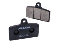 brake pads Naraku organic for Aprilia RS, RS4, Derbi GP1, GPR, MH KN1, KN2, R