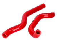 coolant hose set Naraku silicone red for Beta RR 50 Enduro STD 14 (AM6) Moric ZD3C20001E02