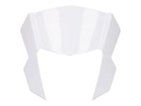 headlight fairing upper part OEM white for Aprilia RX, SX, Derbi Senda, Gilera RCR, SMT 50 Euro4 2018-