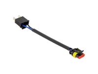 Adaptor Cable SIP for conversion to PIAGGIO LED head light for Vespa Primavera, Sprint, GTS, GTS Super, GT, GT L 50-300cc 2T, 4T AC, LC