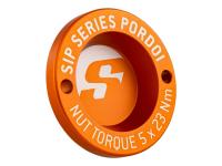 Hub Nut Cover 12" front rim SIP Series Pordoi for Vespa GTS, GTS Super, GTV, GT 60, GT, GT L 125-300cc