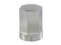 Nut M8x1,25 mm hexagonal, for SIP rim (tubeless) for Vespa (5)