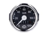 speedometer Schmitt 120km/h round shape 48mm for Peugeot 101