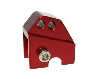 shock extender CNC 2-hole adjustable mounting - red for Piaggio