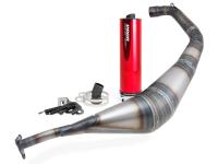 exhaust VOCA Warrior 50/70cc red silencer for Minarelli AM6