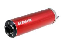 silencer Voca Evo red for Rieju RS2 50 Naked 04-08 (AM6)