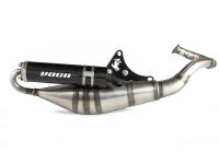 exhaust VOCA Sabotage V2 50/70cc carbon silencer for Piaggio Quartz 50 LC (DT Disc / Drum) 92-96 [NSP1T]