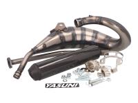 exhaust Yasuni Cross HM MAX carbon fiber for Aprilia RX, SX, Derbi R, SM, Gilera RCR, SMT