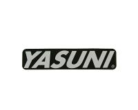 silencer sticker YASUNI 110x25mm