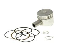 piston set 50cc incl. rings, clips and pin for original cylinder 39mm for GY6 139QMB/QMA
