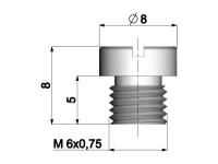 Bing 19mm carburetor hexagonal jet set (60-78) 6mm Power1