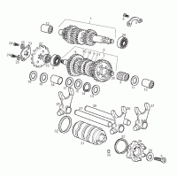 engine - transmission for Derbi Senda, Gilera RCR, SMT -2010