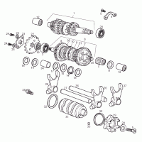 engine - transmission for Aprilia RS, RS4, Derbi GPR