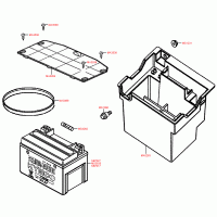 F11 battery & battery case