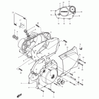FIG05 engine - crankcase cover