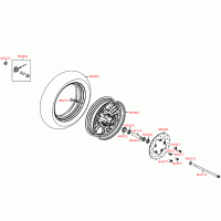 F07 front wheel with disc