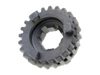 6th speed secondary transmission gear OEM 24 teeth 1st series for Rieju SMX 50 01-04 (AM6)
