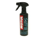 Motul MC Care E1 Wash & Wax dry cleaner and protective pump spray 400ml