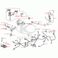 F21 cable harness, electrics / electronics, lock set