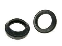 front fork oil seal set 26x35.5/37.7x6/13.5 for Showa fork for Piaggio NTT 50 LC (DT Disc / Drum) [SAL1T3000]