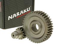 secondary transmission gear up kit Naraku racing 14/39 +10% for Baotian / BTM BT125T-3B6