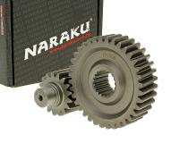 secondary transmission gear up kit Naraku racing 17/36 +31% for Kreidler RMC F125