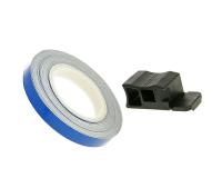 rim tape / wheel stripe 7mm - blue - 600cm