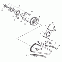FIG07 camshaft, timing chain YI-3 OHC